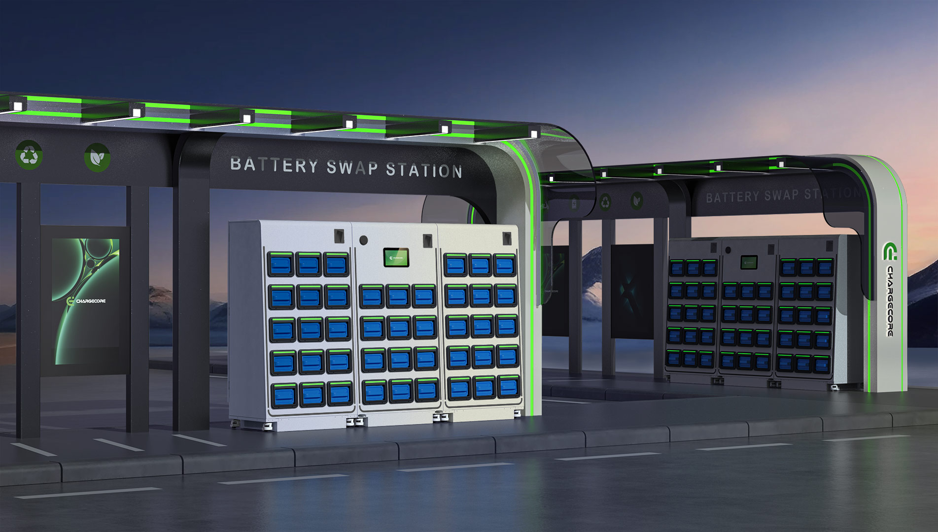 battery swap cabinet